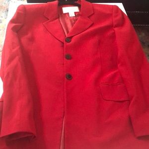 Jones New York Red Blazer